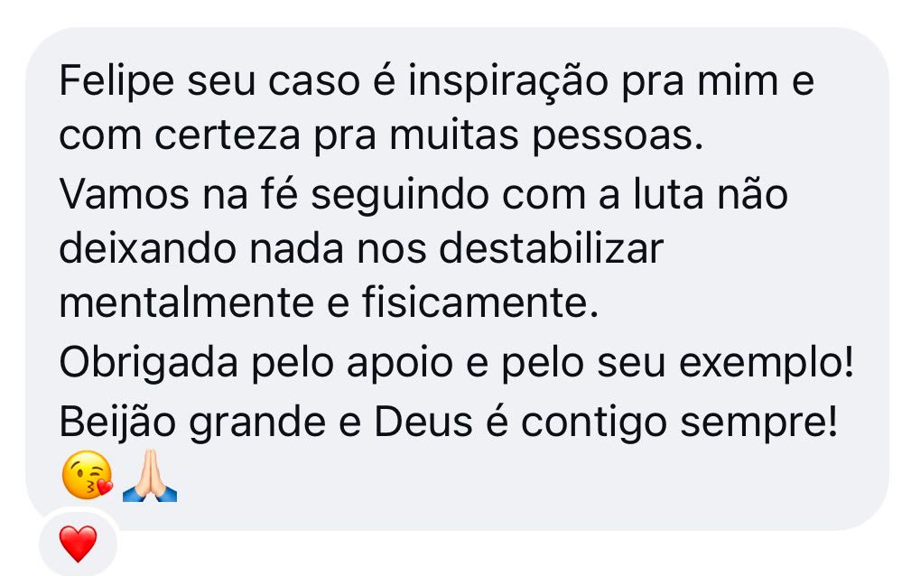 Depoimento de aluno