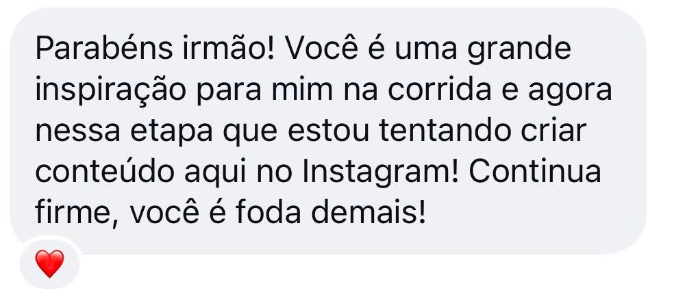 Depoimento de aluno