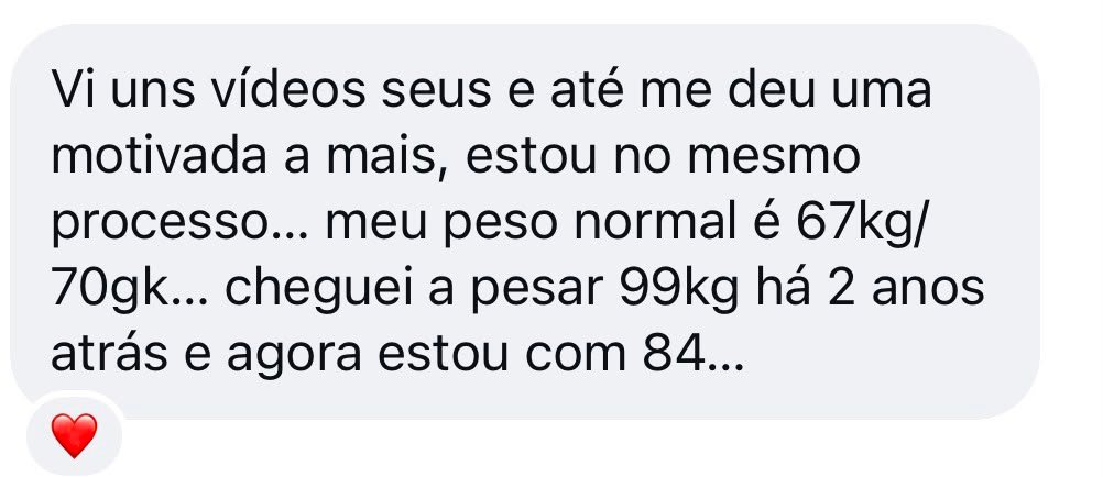 Depoimento de aluno
